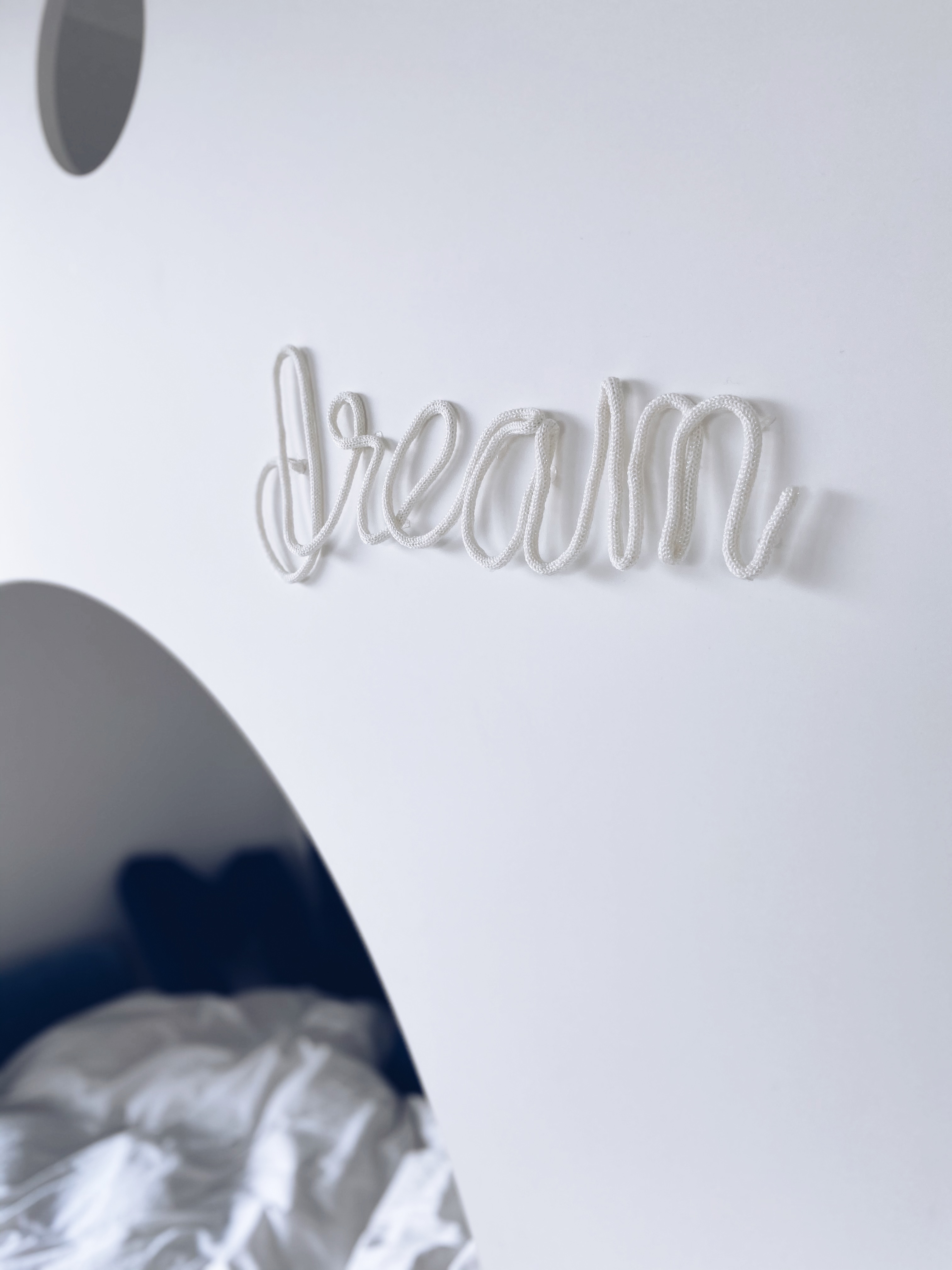 Detail weiß Dream träumen Kind Kinderzimmer Schlafzimmer Bett Höhle